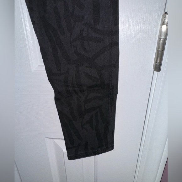 SkinnyGirl Black Paul Zebra Printed High-Rise Skinny Jeans, NEW with Tags - Picture 9 of 16